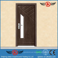 JK-P9008 Puerta de madera moderna del pvc de JieKai / puerta plástica del PVC del PVC / perfil del PVC para las ventanas y las puertas